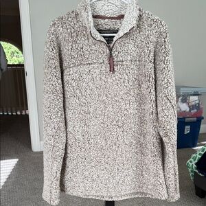 True Grit Sherpa Quarter-Zip Pullover